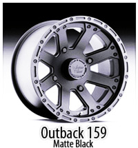 Outback 159 Matte Black